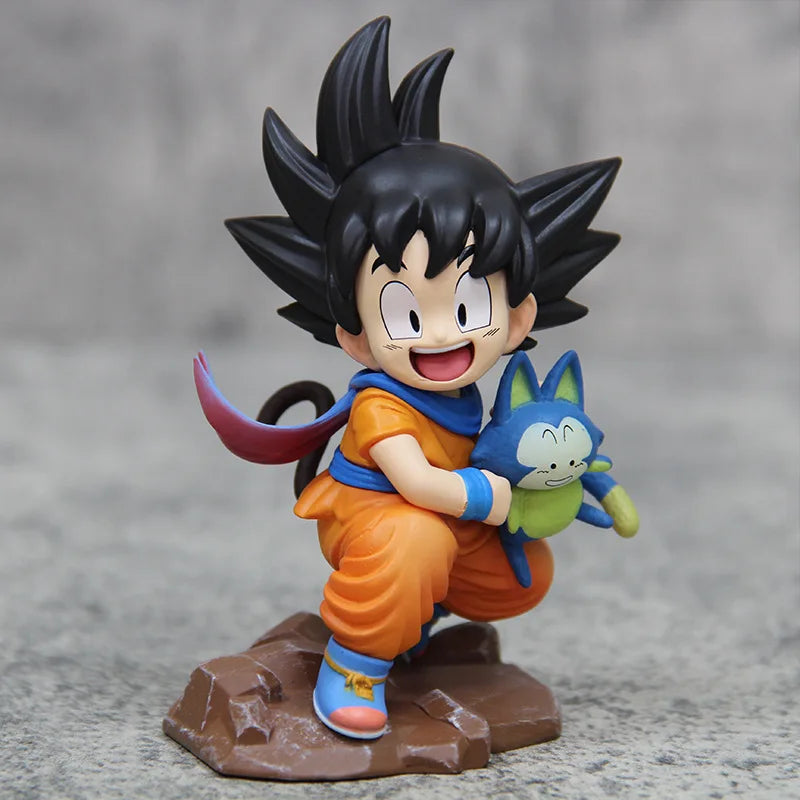 Kid Goku & Puar Premium Figure