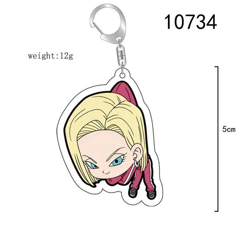 Dragon Ball Acrylic Keychain Collection