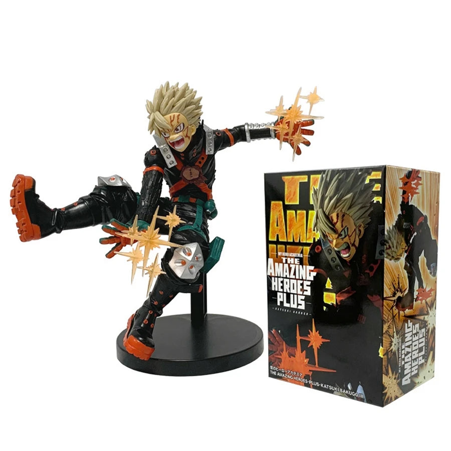 My Hero Academia Fighting Figure — Midoriya, All Might & Bakugou