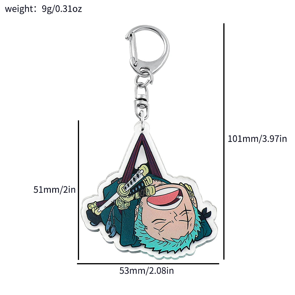 One Piece Sleeping Chibi Premium Keychain