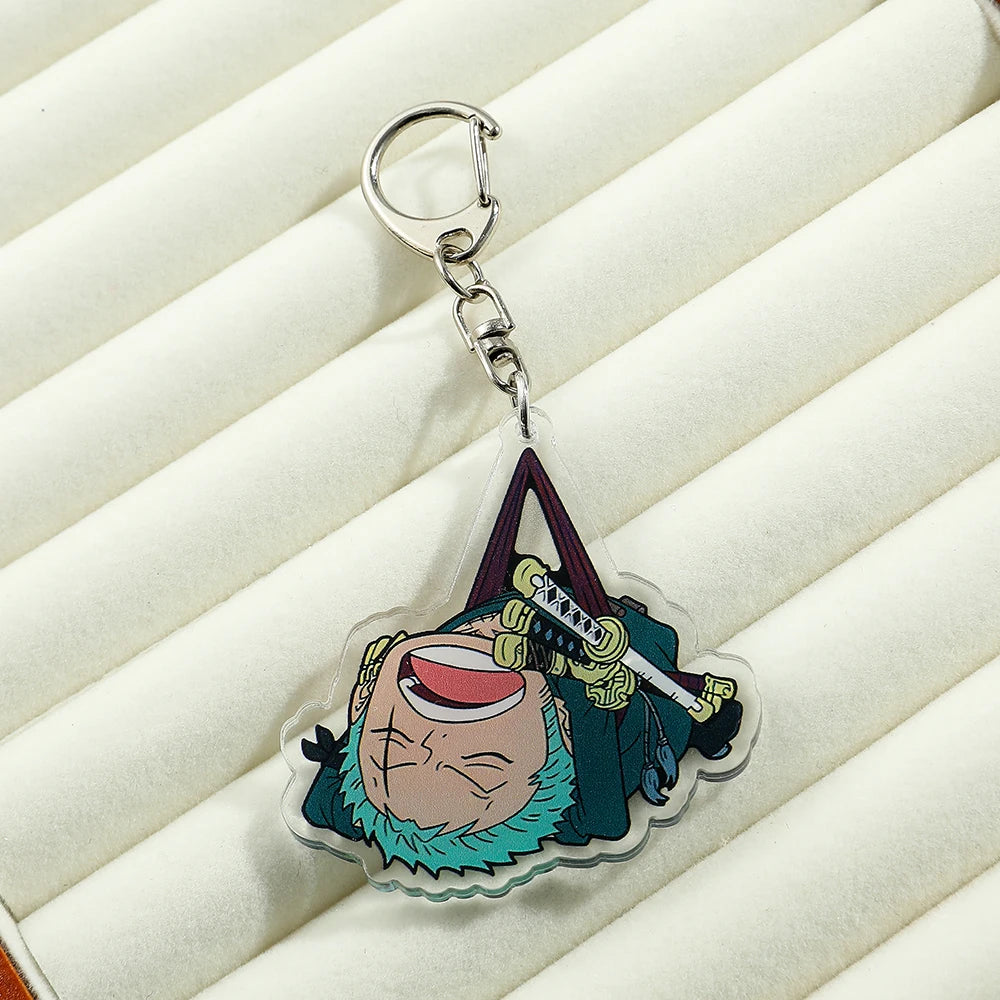 One Piece Sleeping Chibi Premium Keychain