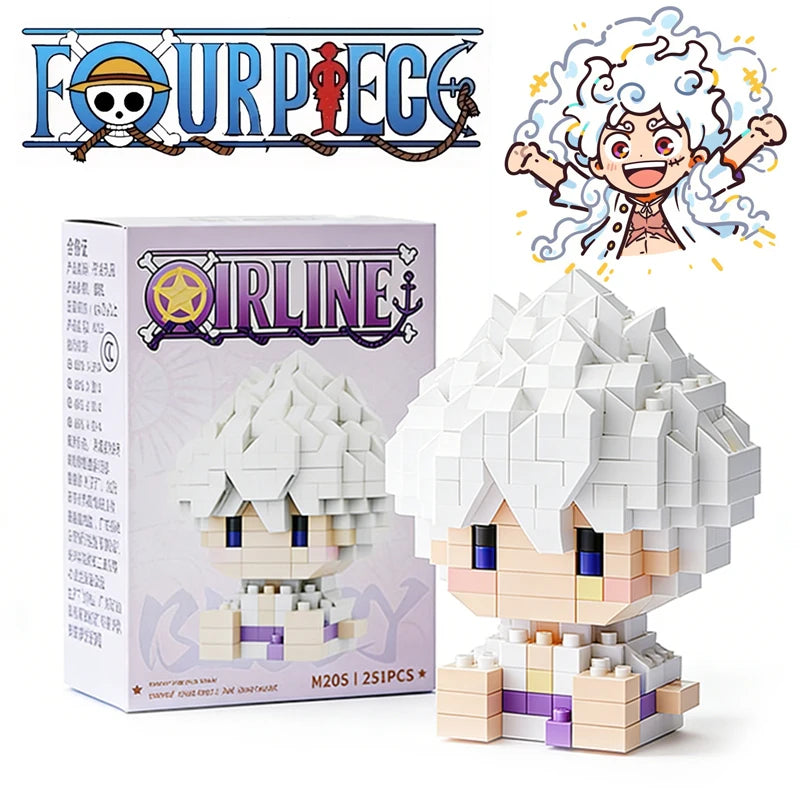 Luffy Gear 5 Mini Diamond Building Blocks Set