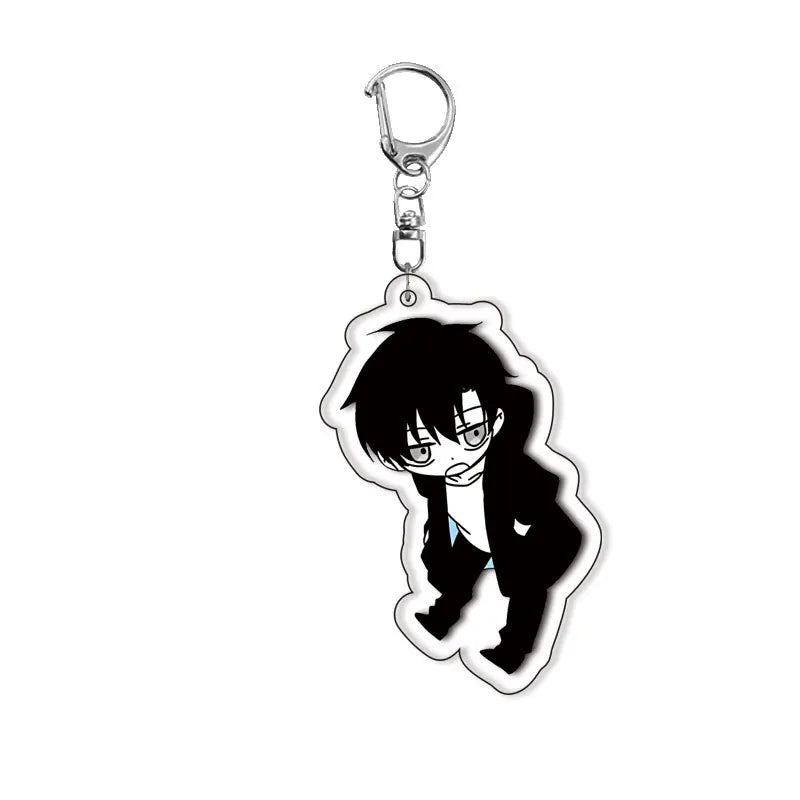 Solo Leveling Sung Jinwoo Double-Sided Acrylic Keychain