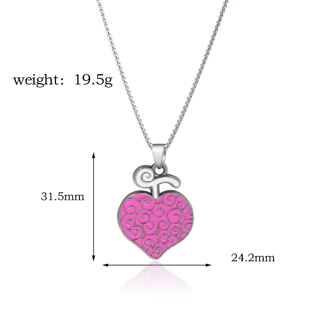 One Piece Devil Fruit Premium Metal Keychain