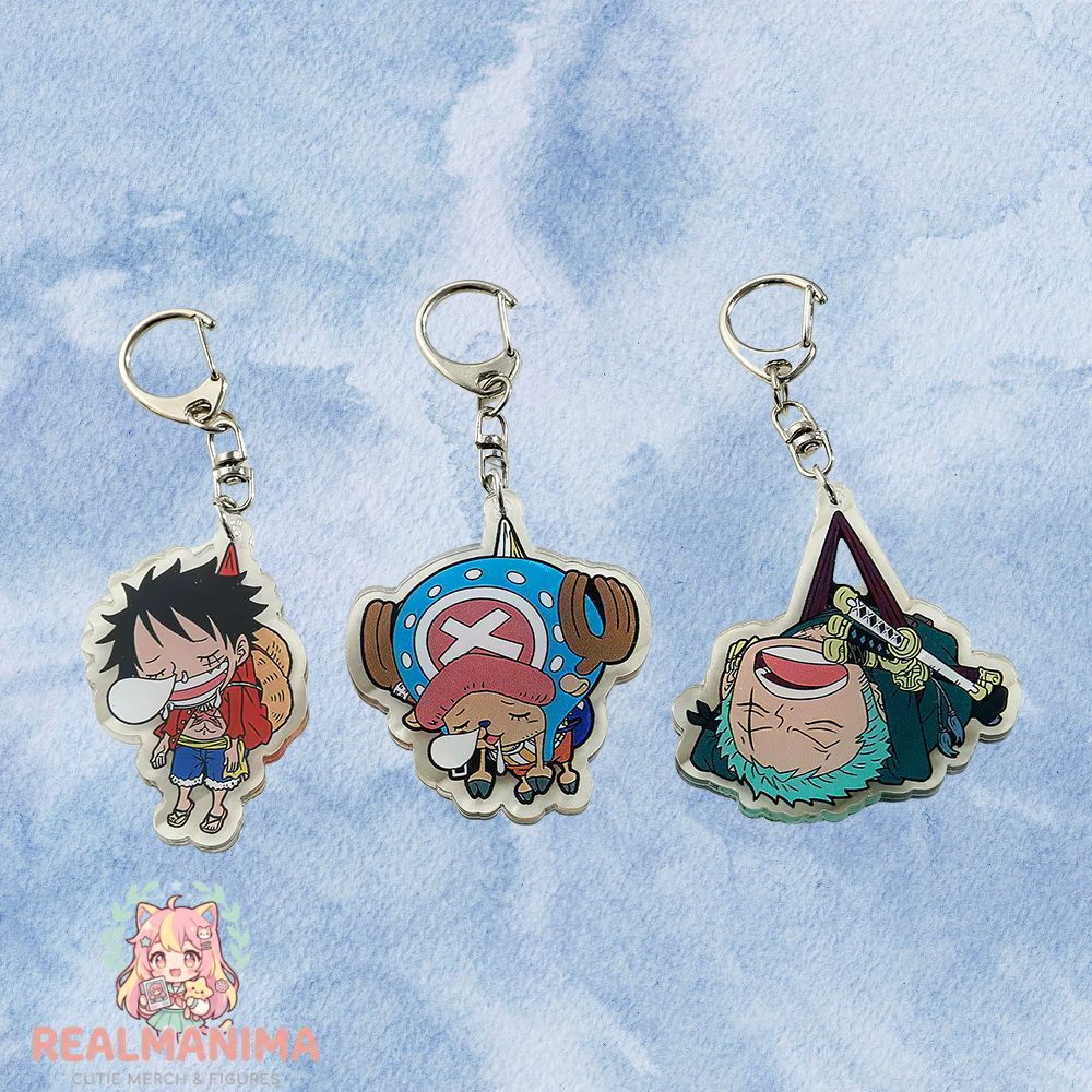 One Piece Sleeping Chibi Premium Keychain