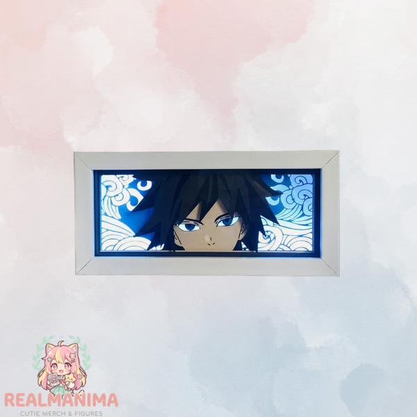 Giyu Tomioka Demon Slayer LED Light Box