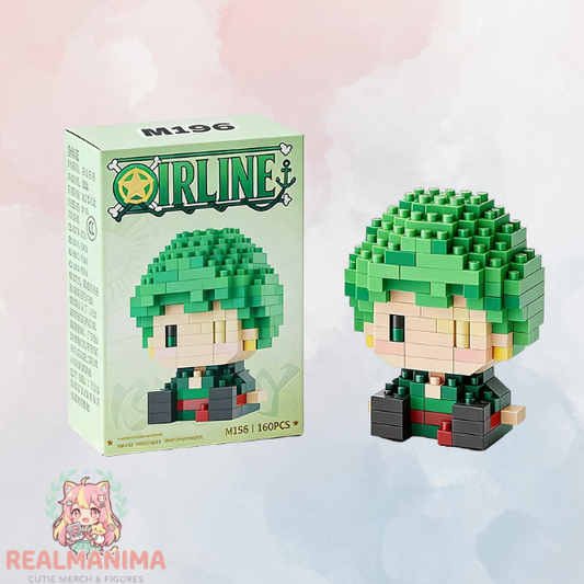 Roronoa Zoro Mini Diamond Building Blocks Figure