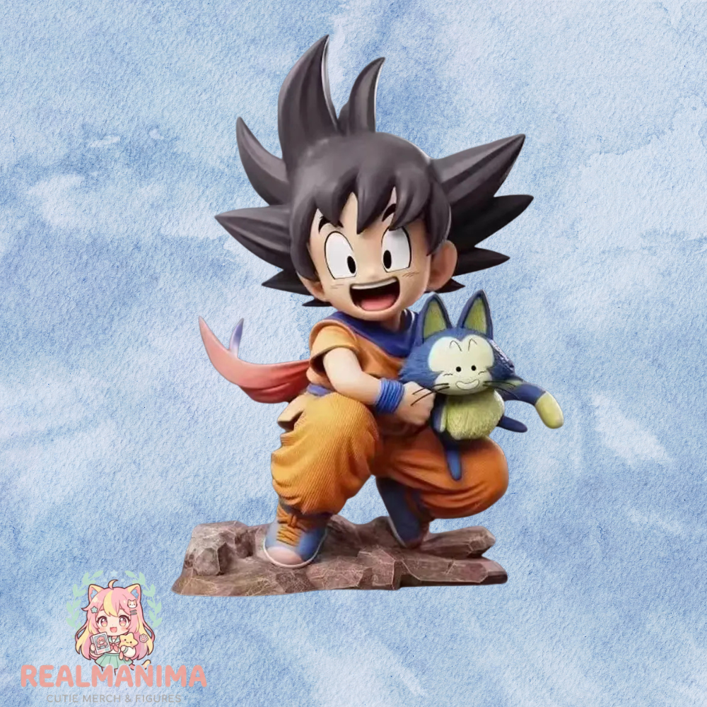 Kid Goku & Puar Premium Figure
