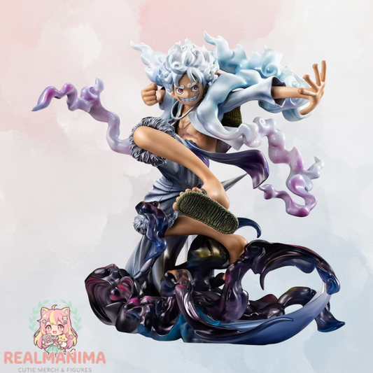 Luffy Gear 5 Sun God Nika One Piece Figure
