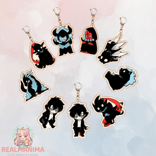 Solo Leveling Sung Jinwoo Double-Sided Acrylic Keychain