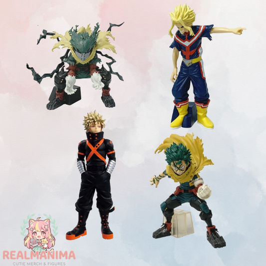 My Hero Academia Fighting Figure — Midoriya, All Might & Bakugou